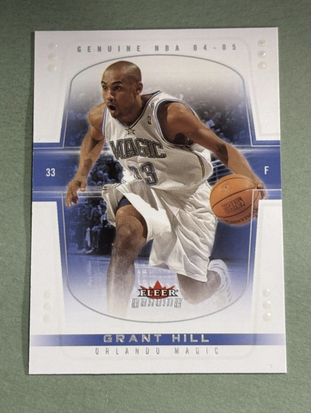 Grant Hill 2004-05 Fleer Genuine Orlando Magic #40